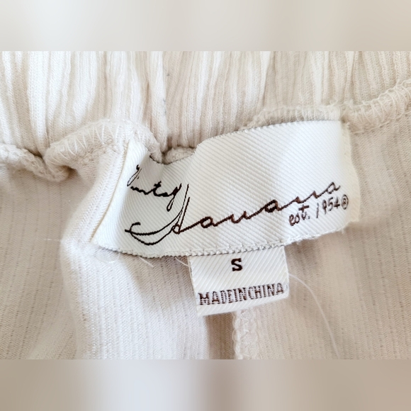 Vintage Havana Women's Rib Rayon Blend Wide Leg Pants Sand/Tan Small NWT - Picture 8 of 16